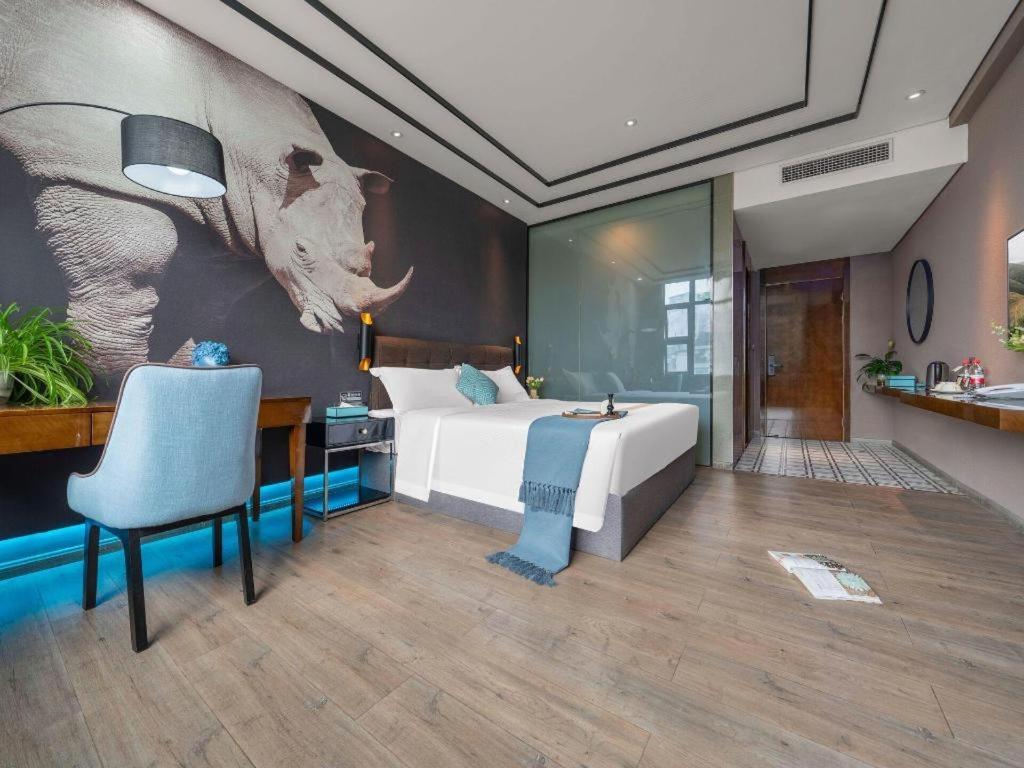 Xana Hotelle-Hotel Luzhou Baizitu Square Εξωτερικό φωτογραφία
